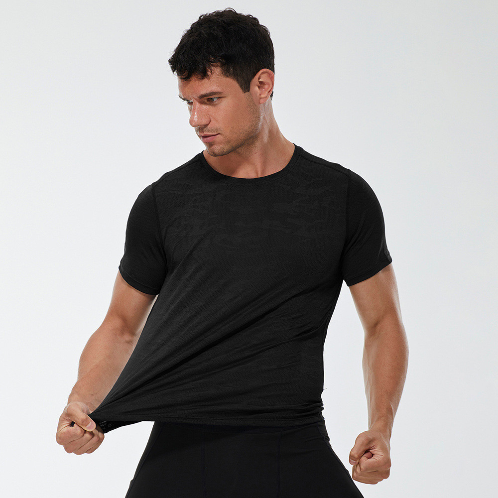 Moisture-wicking workout shirts