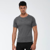Wholesale Men's Sports Short Sleeve Loose Casual Camouflage Top - Moisture-Wicking High Elastic Quick-Dry Activewear | OEM & ODM Services Available for Global Partners01212