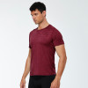Wholesale Men's Sports Short Sleeve Loose Casual Camouflage Top - Moisture-Wicking High Elastic Quick-Dry Activewear | OEM & ODM Services Available for Global Partners01212
