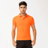 D15012Men's Summer Polo Shirt - OEM/ODM Short Sleeve Sports Design, Loose and Breathable Quick-Dry Fitness Running Training T-Shirt | Ideal for Wholesale Supply and Sourcing Agents | Perfect Activewear Solution