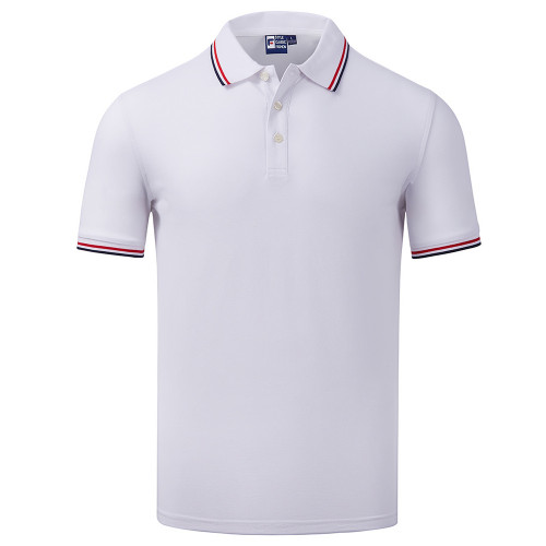 Unisex Polo Pure Cotton T-Shirt with Custom Logo | OEM/ODM Sports Running Uniform & Promotional Wear | Short Sleeve Event Shirt Wholesale for Sourcing AgentsD15004