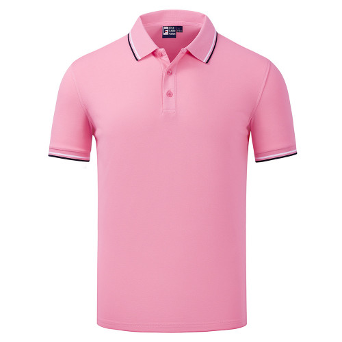 Unisex Polo Pure Cotton T-Shirt with Custom Logo | OEM/ODM Sports Running Uniform & Promotional Wear | Short Sleeve Event Shirt Wholesale for Sourcing AgentsD15004