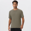 Custom OEM Men's Antibacterial Quick-Dry Sports T-Shirt - Breathable Short Sleeve for Running, Fitness & Outdoor Activities - Ideal for Wholesale & Sourcing Agents61201