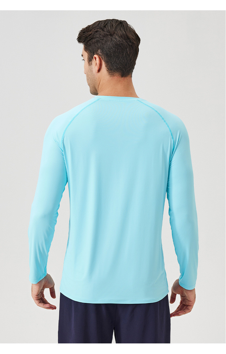 Men's Ice Silk Sun Protection T-Shirt