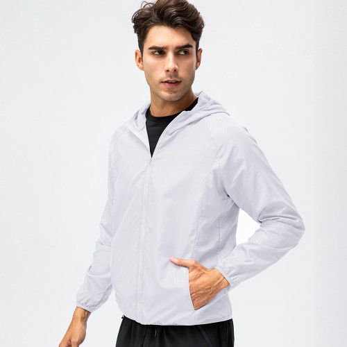 Wholesale Activewear: OEM & ODM Skin Windbreaker - Quick-Dry, Lightweight, Breathable Sports Jacket, Waterproof & Windproof for Outdoor Cycling, Long Sleeve Design D15007