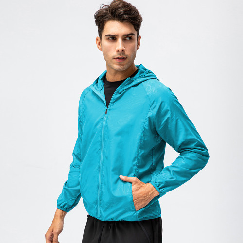 Wholesale Activewear: OEM & ODM Skin Windbreaker - Quick-Dry, Lightweight, Breathable Sports Jacket, Waterproof & Windproof for Outdoor Cycling, Long Sleeve Design D15007