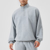 Men's Autumn/Winter Sports Hoodie - Loose Stand Collar, Half-Zip Long Sleeve for Casual Training | OEM, ODM, Wholesaling Available for Fitness Wear 41521
