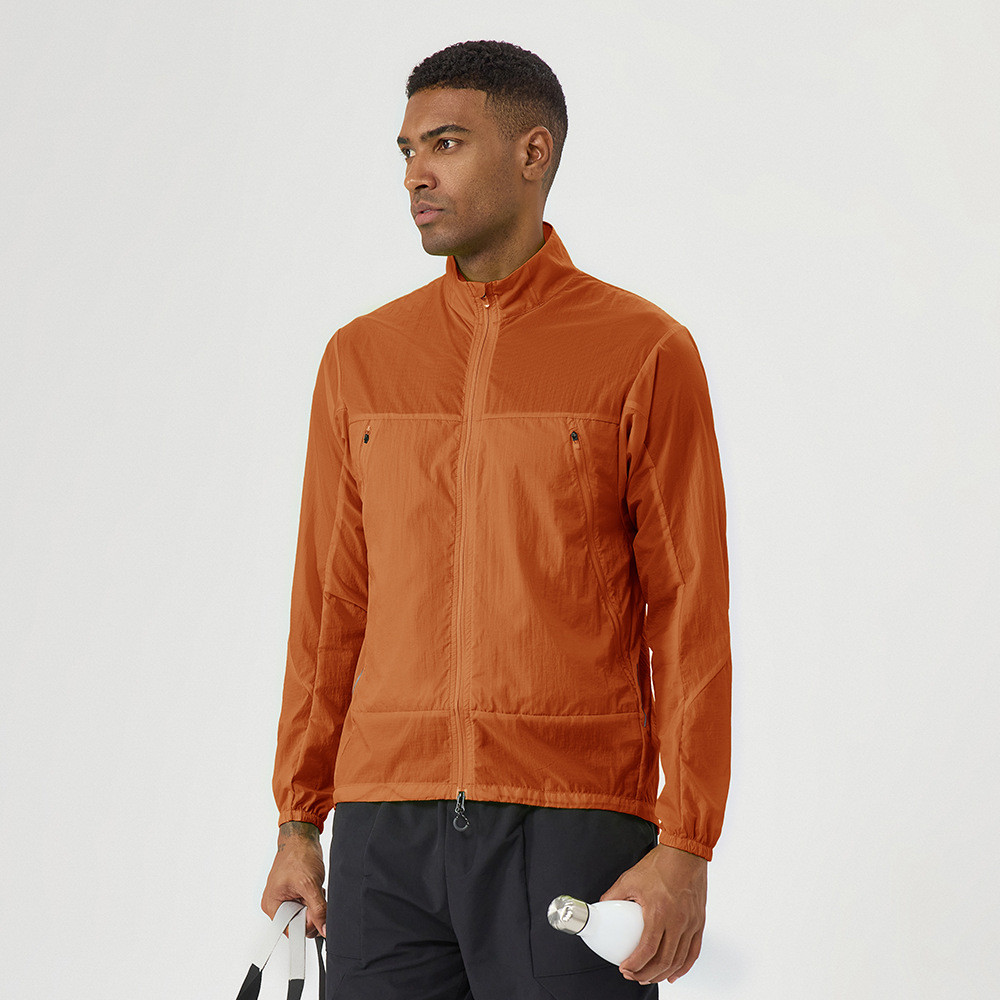 Men's Anti-UV Windbreaker Production