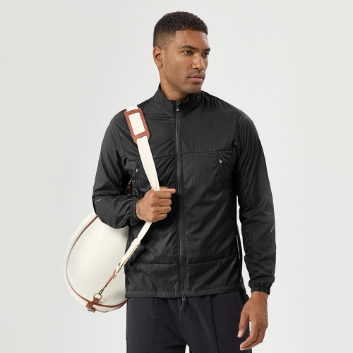 D16008Men's Lightweight Sun Protection Jacket | Summer Quick-Dry Anti-UV Sports Windbreaker    Your trusted OEM/ODM partner for activewear & sportswear, offering private label, wholesale, and bulk manufacturing solutions for global brands, retailers, and distributors.