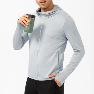 D15011A lightweight, breathable long sleeve jacket offering UPF 50+ UV defense, designed for summer sports and outdoor wear. We are a reliable OEM/ODM partner for wholesale, private label, and bulk sun protection apparel, serving brands and importers in North America, Europe, and the Middle East.