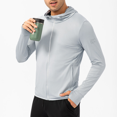 UPF 50+ Long Sleeve Sun Protection Jacket (D15011A) – OEM ODM Wholesale Supplier of Lightweight, Breathable UV Defense Activewear for Brands & Importers.D15011
