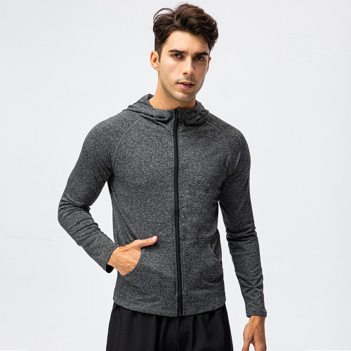 Men's Autumn/Winter Sports Jacket & Hoodie 9002 | OEM ODM Wholesale Manufacturer of High-Performance Quick-Dry Activewear for Global Brands & Importers | Custom Private Label Bulk Apparel Supply for Fitness & Training