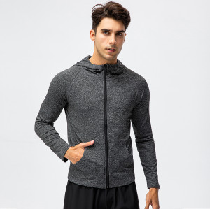 Men's Autumn/Winter Sports Jacket & Hoodie 9002 | OEM ODM Wholesale Manufacturer of High-Performance Quick-Dry Activewear for Global Brands & Importers | Custom Private Label Bulk Apparel Supply for Fitness & Training
