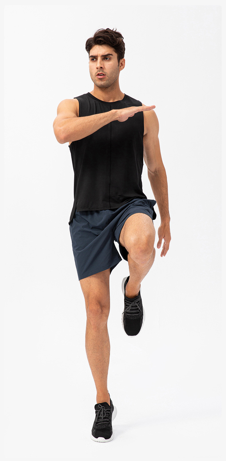 Private label activewear shorts North America