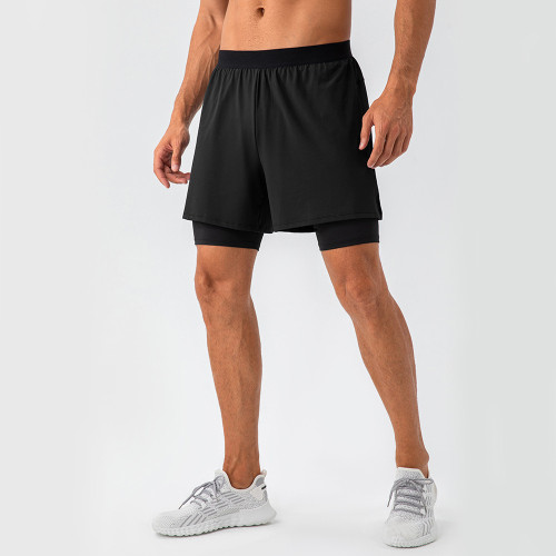Men's Quick-Dry Sports Pants OEM ODM Wholesale Manufacturer | Loose Double Layer Breathable Running Fitness Casual Apparel Supplier for Brands, Importers.31419