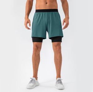 Men's Quick-Dry Sports Pants OEM ODM Wholesale Manufacturer | Loose Double Layer Breathable Running Fitness Casual Apparel Supplier for Brands, Importers.31419