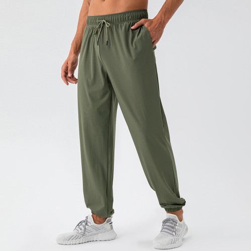Men's Nylon Cooling Loose Sports Pants OEM/ODM Manufacturer | Quick-Dry Elastic Activewear & Outdoor Casual Wear Wholesale Supplier31339
