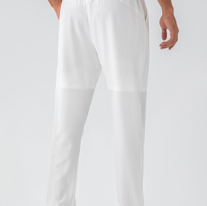Men's Sports Pants Straight Leg Loose Running Fitness Long Pants Nylon Quick-Dry Breathable Training Pants D15014