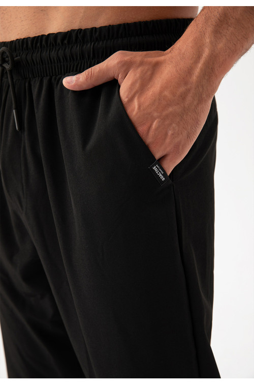 Men's Sports Pants Straight Leg Loose Running Fitness Long Pants Nylon Quick-Dry Breathable Training Pants D15014
