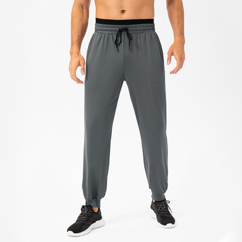 Men's High-Elastic Sports Pants OEM/ODM Sourcing & Wholesale: Quick-Dry Tapered Long Casual Wear for Gym & Workout Distributors.21332