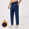 OEM ODM Men's Winter Fleece-Lined Sports Pants, Thermal Tapered Fitness & Outdoor Apparel Manufacturer for Brands & Wholesalers51346