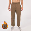 OEM ODM Men's Winter Fleece-Lined Sports Pants, Thermal Tapered Fitness & Outdoor Apparel Manufacturer for Brands & Wholesalers51346