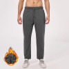 OEM ODM Men's Winter Fleece-Lined Sports Pants, Thermal Tapered Fitness & Outdoor Apparel Manufacturer for Brands & Wholesalers51346