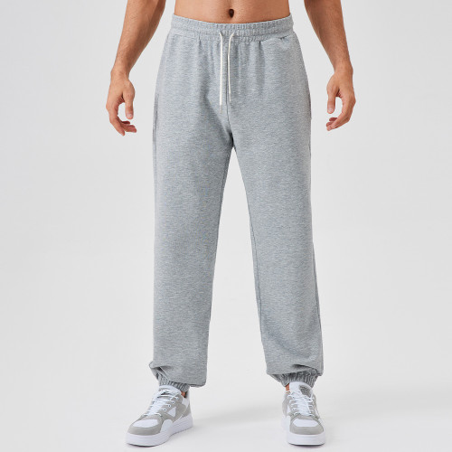 Men's Autumn/Winter Sports Long Pants OEM ODM Manufacturer & Wholesale Supplier for Loose Outdoor Casual Running Training Fitness Sweatpants Bulk Production
