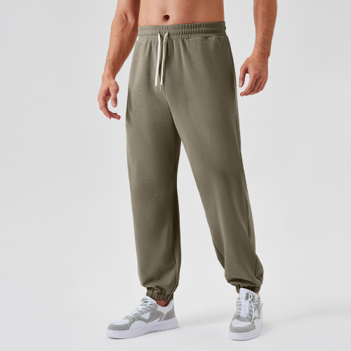 Men's Autumn/Winter Sports Long Pants OEM ODM Manufacturer & Wholesale Supplier for Loose Outdoor Casual Running Training Fitness Sweatpants Bulk Production