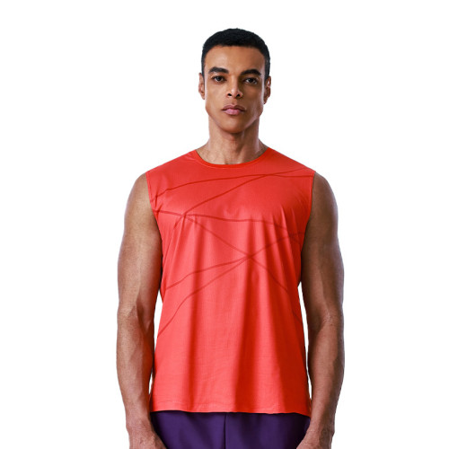 Sports Tank Top Manufacturer for OEM ODM Wholesale | Antibacterial Moisture-Wicking Quick-Dry Athletic Fitness Running Sleeveless Top SupplierAL68183