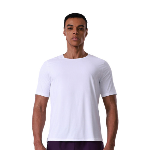 OEM/ODM Men's Antibacterial Quick-Dry Sports T-Shirt Manufacturer | Breathable Short Sleeve Running & Training Top for Activewear Brands & Wholesalers.AL68187