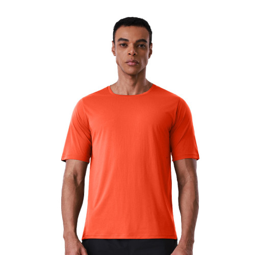 Men's Lightweight Running T-Shirt OEM ODM Manufacturer | Loose Quick-Dry Seamless Short Sleeve for Private Label Activewear & Sports Apparel Wholesale.AL68189