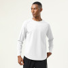 Men's Long Sleeve Fitness Shirt OEM ODM Wholesale Supplier for Running & Basketball Training Base Layers, Slim Fit Printable Athletic Apparel ManufacturerAL6841