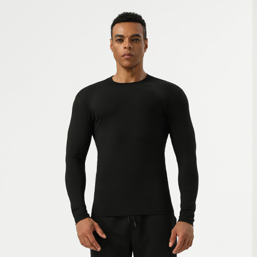 Men's Compression Workout Apparel - Custom Manufacturer & Private Label OEM Supplier of High-Elastic, Breathable, Quick-Drying Fabric, Bulk Production for Activewear Brands.AL16863