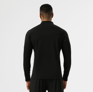 Wholesale Men's Performance Half-Zip T-Shirts | Custom Nylon Activewear Supplier for Fitness, Cycling & Running Apparel ProductionAL16865