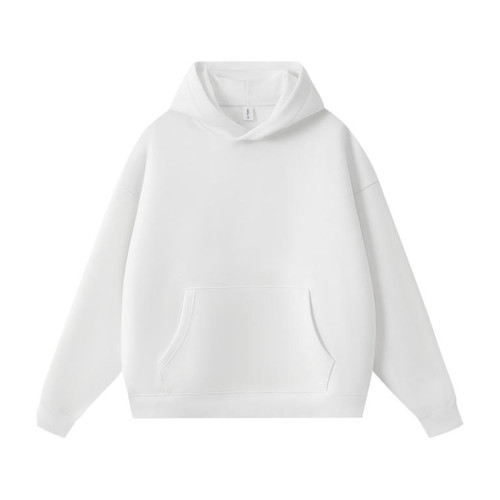 Heavyweight Pullover Hoodie OEM/ODM Manufacturer | Custom 400GSM Solid Color Streetwear Apparel Supplier for Wholesale Brands.DH9885