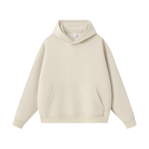 Heavyweight Pullover Hoodie OEM/ODM Manufacturer | Custom 400GSM Solid Color Streetwear Apparel Supplier for Wholesale Brands.DH9885