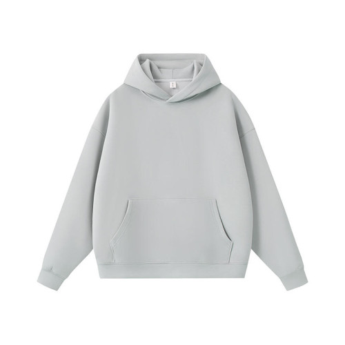 Heavyweight Pullover Hoodie OEM/ODM Manufacturer | Custom 400GSM Solid Color Streetwear Apparel Supplier for Wholesale Brands.DH9885