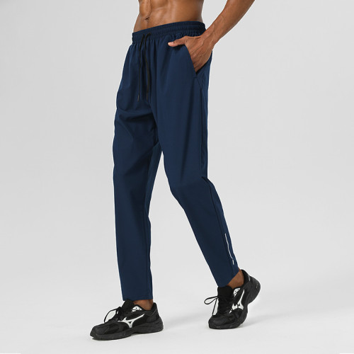 Men's Quick-Dry Sports Pants OEM ODM Wholesale Supplier - Loose Fit Breathable Summer Training Trousers Custom Activewear Manufacturer for Brands & WholesalersB73