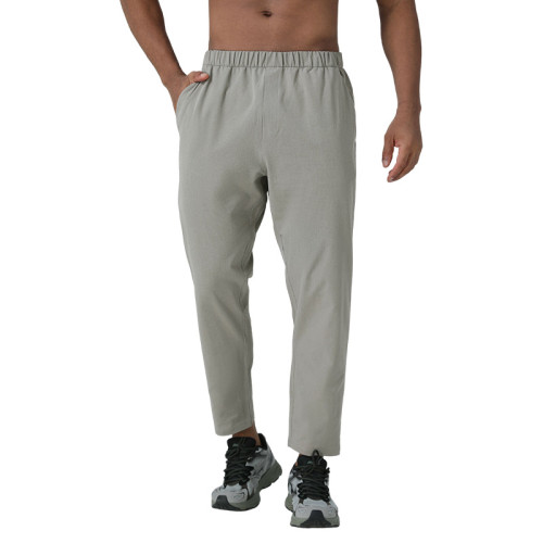 Men's Straight Leg Sports Pants OEM ODM Manufacturer – Lightweight Quick-Dry Athletic & Casual Wear Factory Direct Wholesale SupplyB113