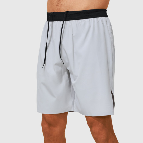 Men's Running Sports Shorts OEM ODM Manufacturer | Lightweight Quick-Dry with Zipper Phone Pocket for Fitness Training & Outdoor Activewear Brands Wholesale SupplyB39