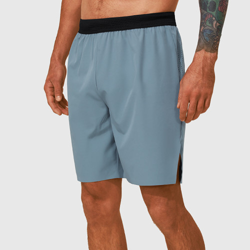 Men's Running Sports Shorts OEM ODM Manufacturer | Lightweight Quick-Dry with Zipper Phone Pocket for Fitness Training & Outdoor Activewear Brands Wholesale SupplyB39