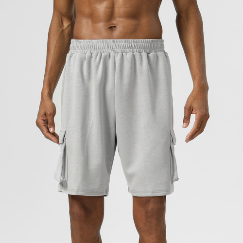 Men's Sports Shorts OEM/ODM Wholesale Supplier - Breathable Quick-Dry Lightweight Rayon for Running & Fitness Apparel Brands, Custom ManufacturingB77