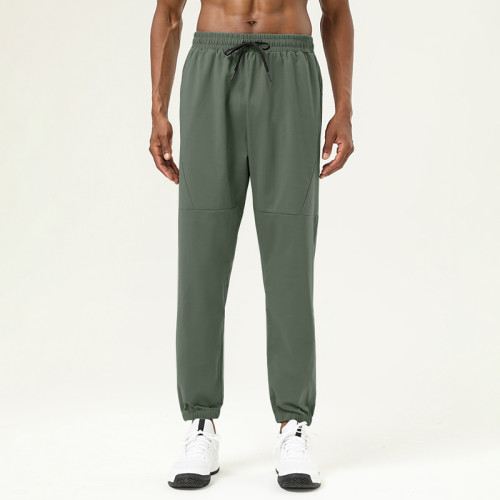 OEM ODM Wholesale Men's Sports Running Pants Manufacturer | Quick-Dry Breathable Fitness Tapered Pants Supplier for Global BrandsB49