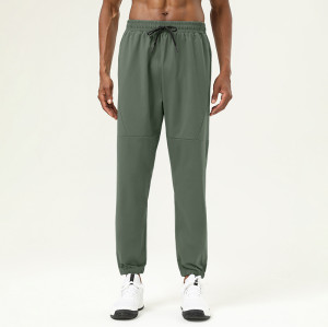 OEM ODM Wholesale Men's Sports Running Pants Manufacturer | Quick-Dry Breathable Fitness Tapered Pants Supplier for Global BrandsB49