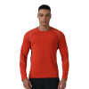 Men's Outdoor Sports Quick-Dry Long Sleeve Top OEM ODM Wholesale Manufacturer for Running & Cycling Apparel, Sorona Breathable Fitness Jersey ProductionAL68137