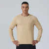 Men's Quick-Dry Long Sleeve Compression T-Shirt - OEM/ODM Manufacturer & Wholesale Supplier of Breathable Gym Fitness & Running Training ActivewearAL68169