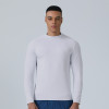 Long Sleeve Base Layer T-Shirt Custom OEM ODM Manufacturer: Men's Moisture-Wicking Sports & Activewear, Bulk Supply for Importers.AL68135