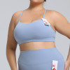 Plus Size Lycra Yoga Set OEM/ODM Manufacturer - High-Stretch Breathable Brushed Activewear for Women, Wholesale Supplier for Brands & ImportersF231