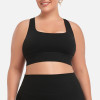 OEM/ODM Plus Size Sports Bra Manufacturer | High Impact Padded Yoga & Fitness Racerback Bra for Wholesale & Private Label SupplyF1002